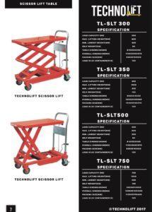 Scissor Lift Table Techno Lift